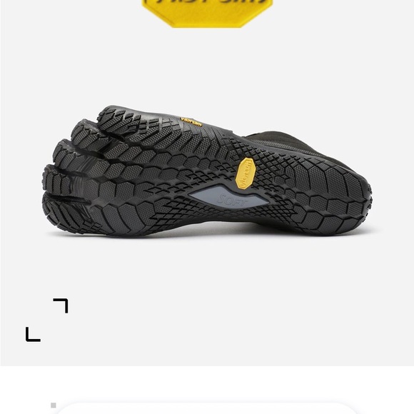 Vibram Fivefingers V-Trek Insulated Black Men's EU 38 US 7.5-8 #L2 - Picture 6 of 9